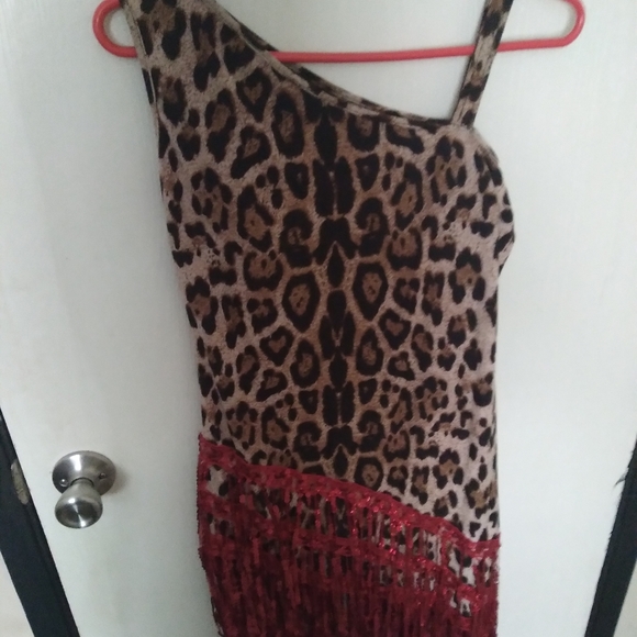Never used Ballroom dance Latin dress - Picture 1 of 3